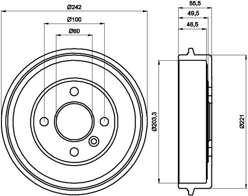 HELLA PAGID Jarrurumpu 8DT 355 301-341